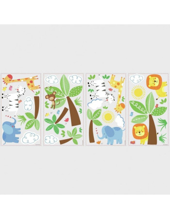 wall stickers JUNGLE FRIENDS