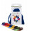 Crayon Rocks, 8 Rocks in blue velvet bag