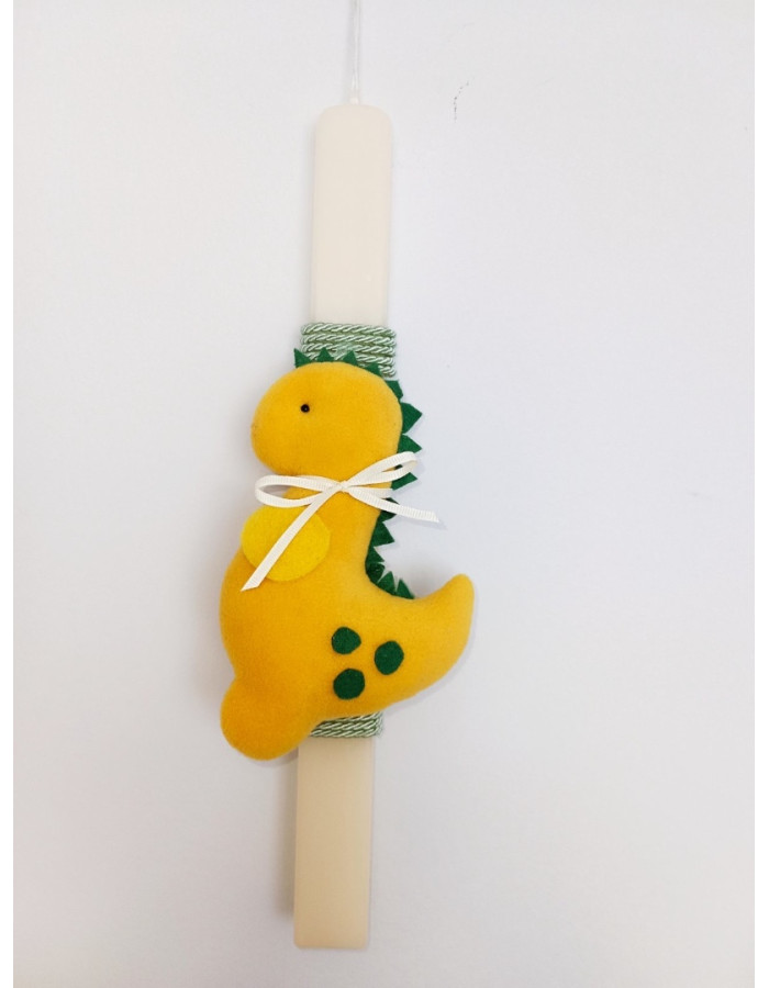yellow dinosaur