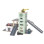 Jabadabado: Wooden car park and laundry