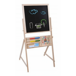 Ξύλινος μαυροπίνακας διπλής όψης