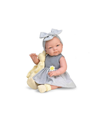 Magic baby doll "Jenny with Gray Dress"