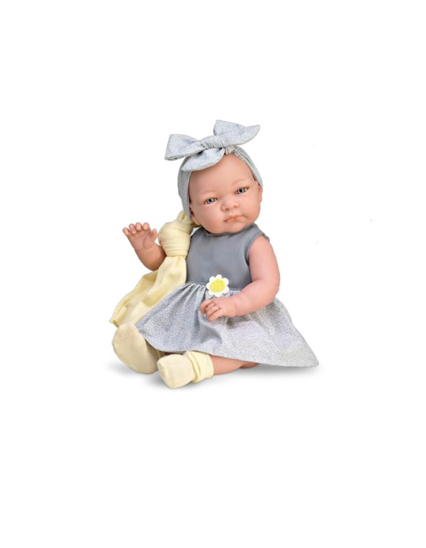 Magic baby doll Jenny with Gray Dress