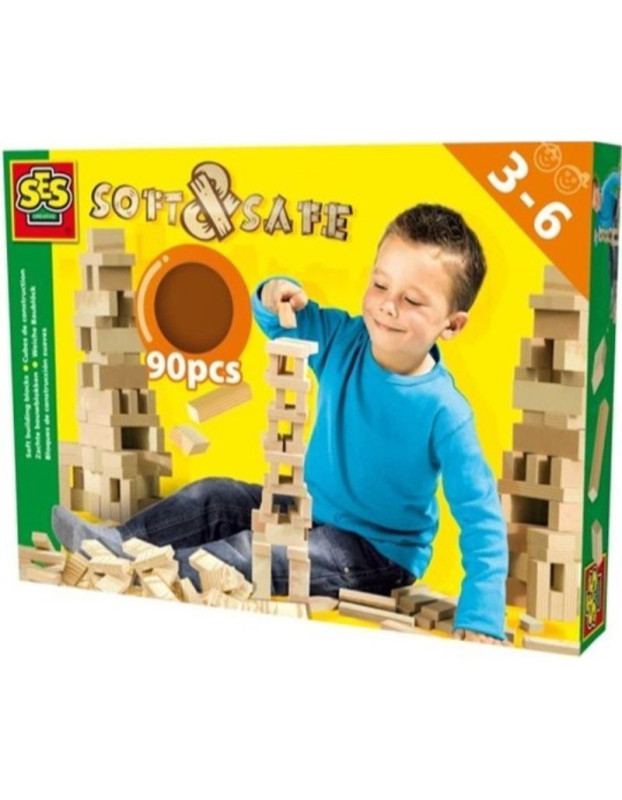 SES Creations with soft bricks