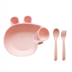 Σετ φαγητού Peppa pig Ροζ