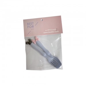  Minnie children's spoon and fork set - blue