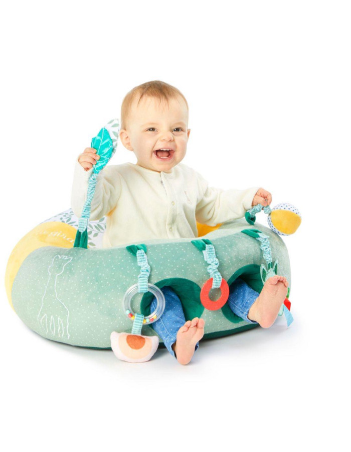 Sophie La Girafe Tummy Time Pillow Yellow for 0+ months