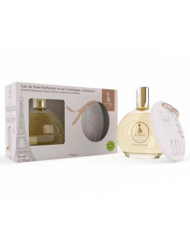 Sophie the Giraffe : Eau de Soin Parfumée gift set (50ml) with ceramic ornament