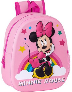 Minnie Mouse 3D 27x10x32cm (2-5 age) Safta
