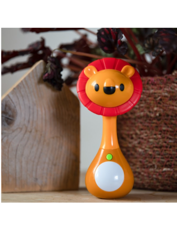 Bo Jungle: Musical Light Game- Rattle Lion