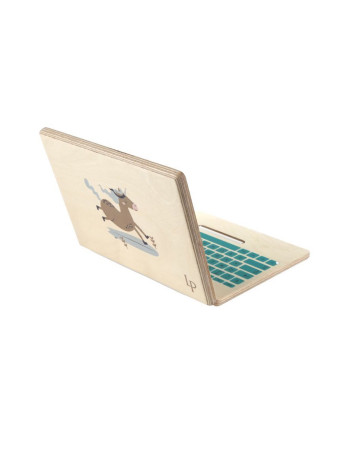 ξύλινο Laptop 