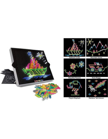 Plastic Construction Toy Lite Brite Kid 4++ years