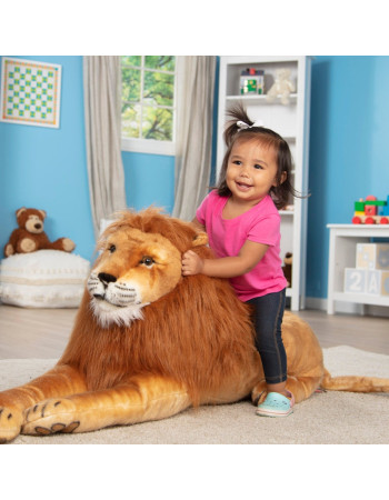 Lion Lifelike Plush Stuffed Animal