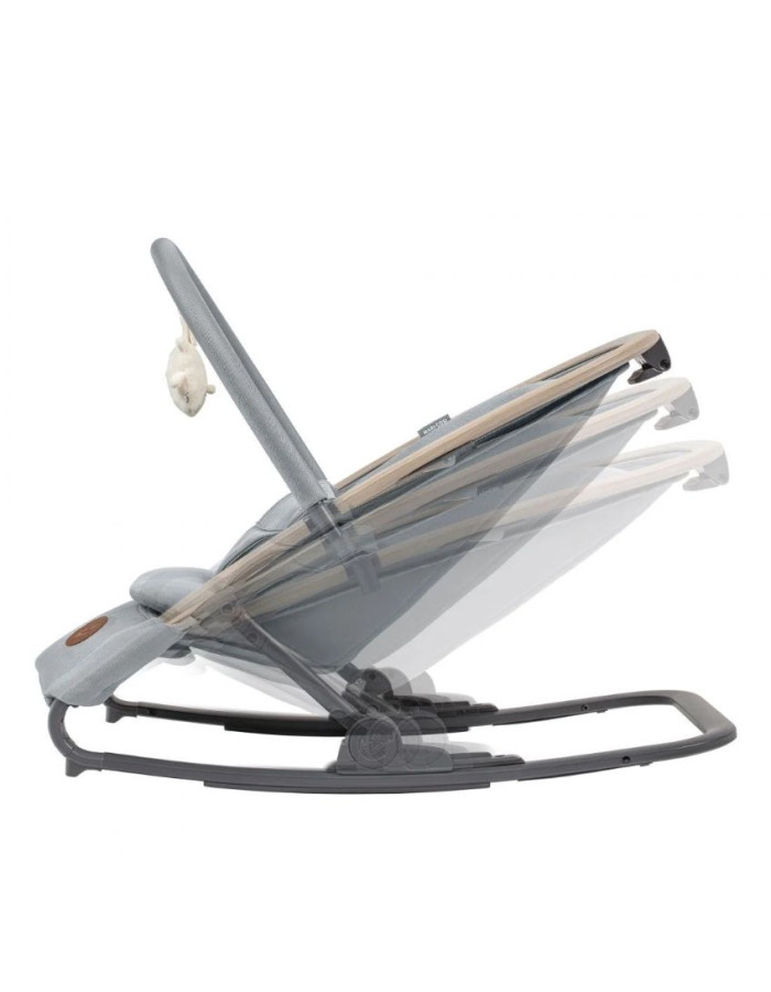 Maxi-Cosi Manual Baby Bouncer Beyond Grey for Babies up to 9kg