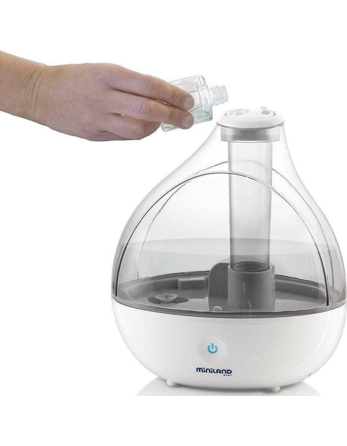 Miniland Humidrop 89173 Humidifier / Ionizer Ultrasonic 38W for Spaces 15m² Miniland Humidrop 89173 Humidifier / Ionizer Ultrasonic 38W for Spaces 15m²
