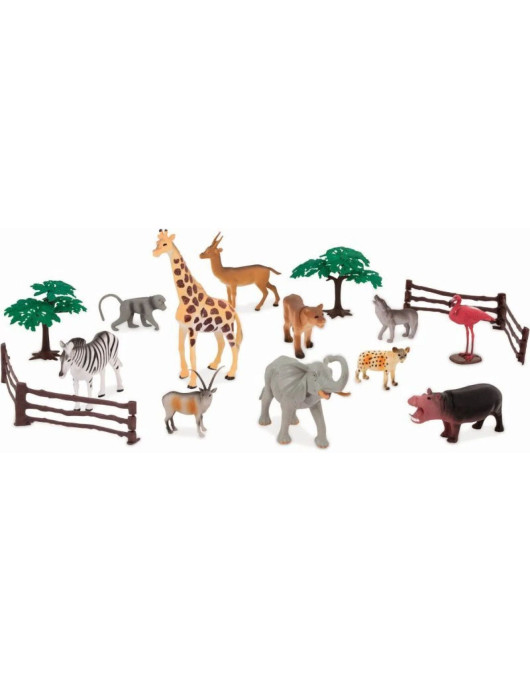 B.Toys Terra Σετ ζωάκια ζούγκλας - Περιέχει 60 κομμάτια.