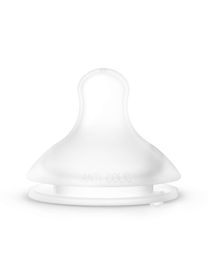 Suavinex Glass Bottle Bonhomia Anti-Colic with Silicone Nipple for 0+, 0+ m, months White 120ml 1pcs