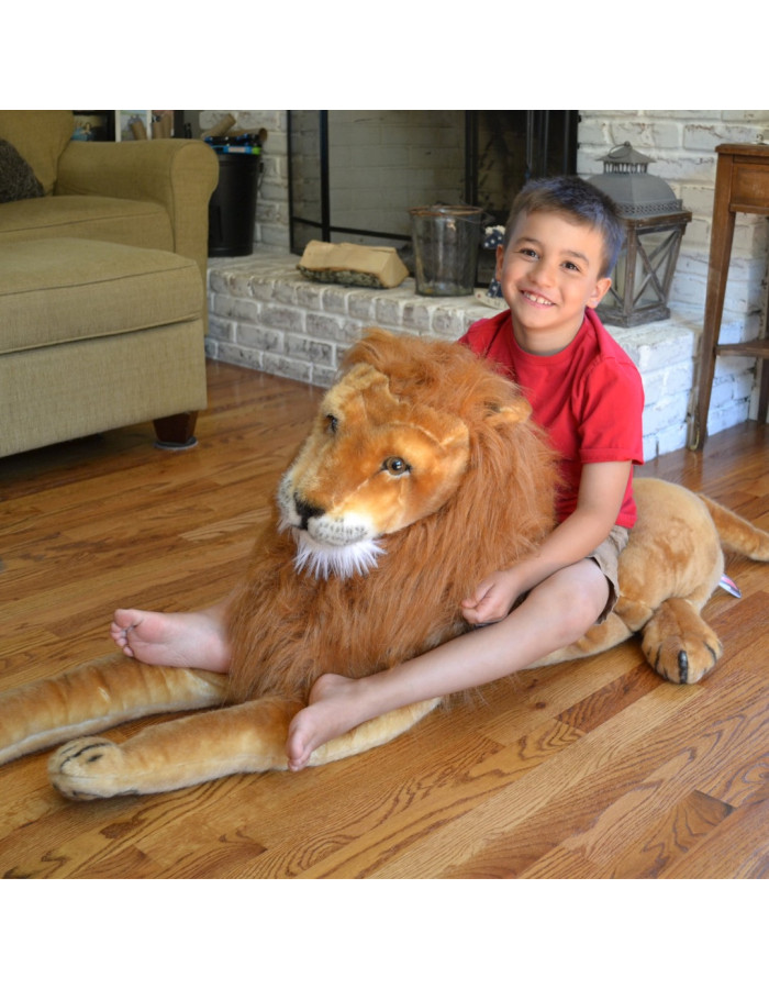 Lion Lifelike Plush Stuffed Animal