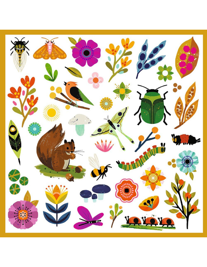 Djeco Stickers 160 garden