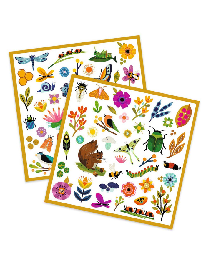 Djeco Stickers 160 garden