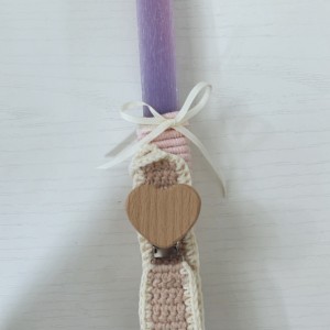 Η πρωτη μου λαμπαδα με κλιπ πιπίλας girl