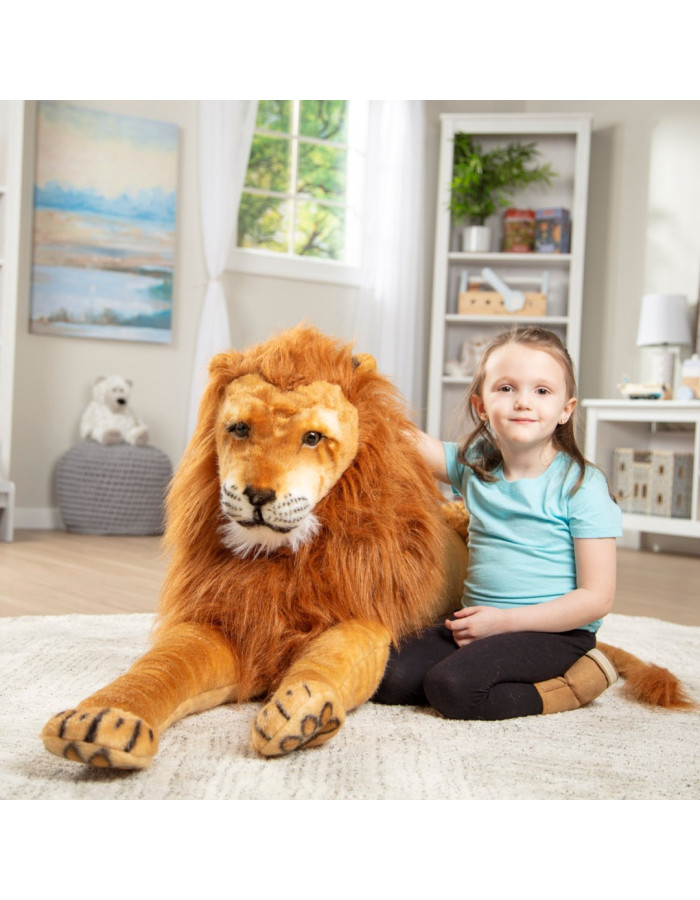 Lion Lifelike Plush Stuffed Animal
