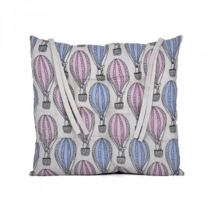 BabyBliss: "Chase Your Dreams In A Balloon" Large Fabric Tent with Thick Mattress and 2 Cushions