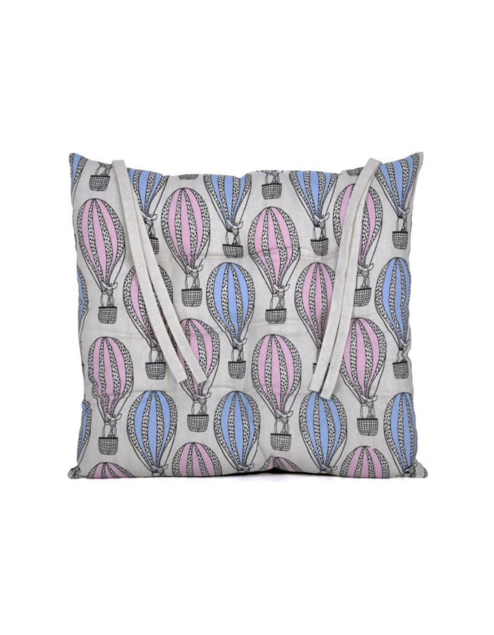 BabyBliss: Chase Your Dreams In A Balloon Large Fabric Tent with Thick Mattress and 2 Cushions