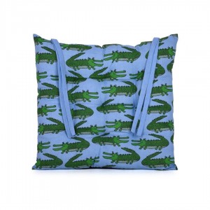 BabyBliss: Large fabric tent with thick mattress and 2 pads "In A While Crocodile"