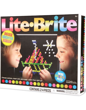 Plastic Construction Toy Lite Brite Kid 4++ years
