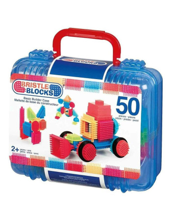 Bristle Blocks Βαλίτσα Τουβλάκια Basic Builder 50Τμχ (3081MTZ)