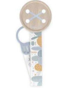Suavinex Ribbon Pacifier made of Fabric Blue 