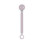 Suavinex Ribbon Pacifier made of Fabric Lila