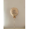 Fabric Kids Decorative Wall Hanging 35x50cm White