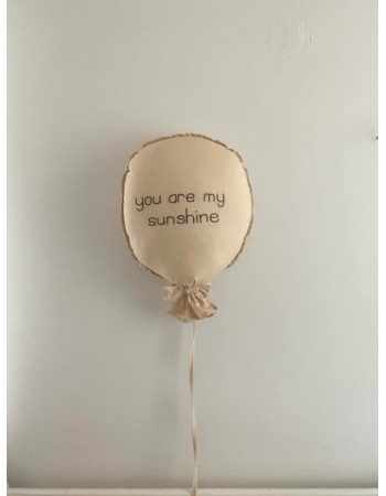 Decorative wall balloon you are my sunshine