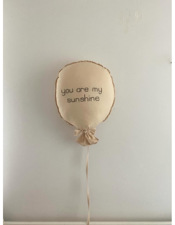 Decorative wall balloon you are my sunshine