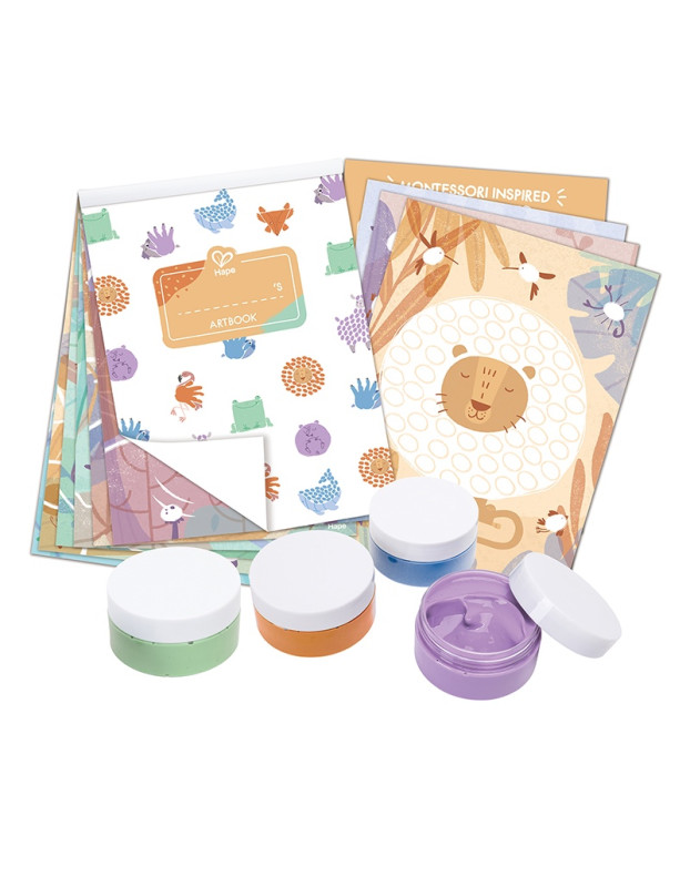 Hape Artbook Finger Painting