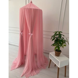 Dreamy tulle canopy - pink ( Large )