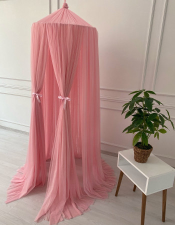 Dreamy tulle canopy - pink ( Large )