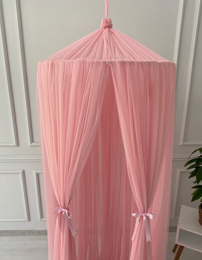 Dreamy tulle canopy - pink ( Large )