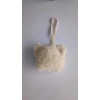 Pacifier strap white bear