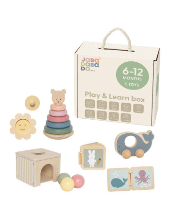 Jabadabado: box Play and Learn  6-12 months