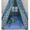 BabyBliss: Large fabric tent with thick mattress and 2 pads In A While Crocodile