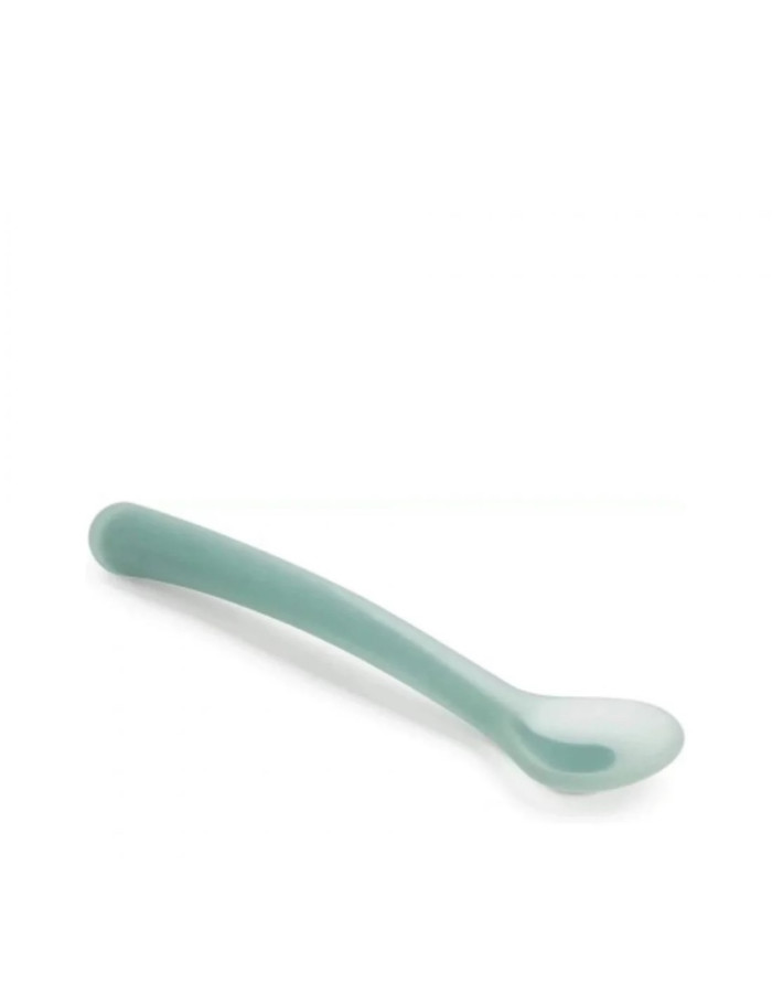 Silicone Spoon Green +4m Suavinex