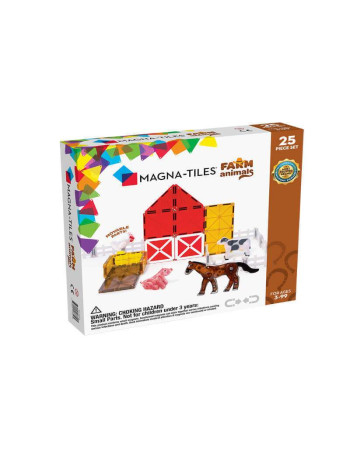 Magna-Tiles Magnetic Construction Toy Farm Animals Kid 3++ years