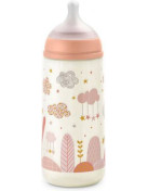 Suavinex Plastic Bottle Anti-Colic with Silicone Nipple for 6+ months Dreams Pink 360ml 1pcs