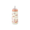 Suavinex Plastic Bottle Anti-Colic with Silicone Nipple for 6+ months Dreams Pink 360ml 1pcs