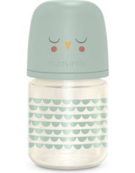 Suavinex Glass Bottle Bonhomia Anti-Colic with Silicone Nipple for 0+, 0+ m, months 120ml 1pcs Suavinex Glass Bottle Bonhomia Anti-Colic with Silicone Nipple for 0+, 0+ m, months 120ml 1pcs