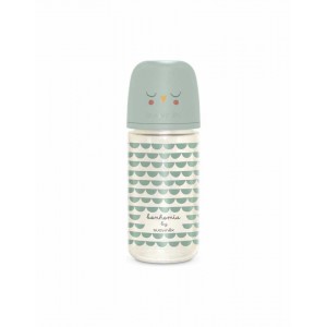 Suavinex Glass Bottle Bonhomia with Silicone Nipple for 3+ months mint 240ml 1pcs