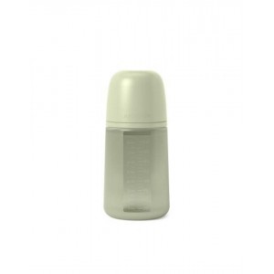 Μπιμπερό Όλο Σιλικόνη Φυσιολογική θηλή SX PRO 240ml +3μ Green Suavinex
